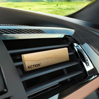 Diffuseur de parfum automobile en bois Kction OEM Factory Wholesale, diffuseur de parfum pour voiture, clip de ventilation universel, désodorisant pour voiture