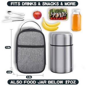High Quality Promotion Thermal Lunch Bag Insulated Lunch Bags for Adults Kids Custom Cooler Bag for Insulated Barrel - Product Image 2