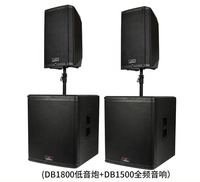 DB-1000 Nouveau design, enceinte active de scène de 12 pouces, équipement audio professionnel, DJ, karaoké, amplificateur de puissance élevé
