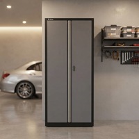 Armoire de rangement d'outils en métal modulaire avec serrure numérique électronique pour atelier, garage, usage professionnel