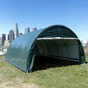 Grande tente de stockage en PVC, abris portables avec structure à double treillis pour entrepôts et usines temporaires - Product Image 4