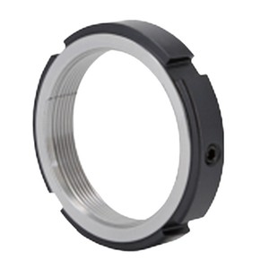Écrou de blocage fendu en acier inoxydable 304 série E avec quatre rainures pour applications de roulement - Product Image 4