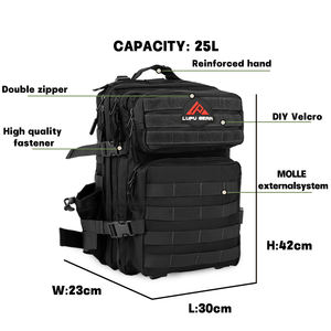 Mochilas tácticas impermeables de camuflaje para portátiles, mochilas de exterior para actividades tácticas - Product Image 3