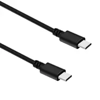 YIWAND Kabel Pengisi Daya USB C Ke USB C, Kabel Pengisi Daya 1M untuk Apple MacBook Huawei Matebook iPad Pro Pixel Switch Tipe C Laptop