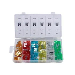 120pc Blade Fuse Assortment Auto Car Motorcycle SUV Fuses Kit APM ATM