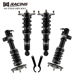Amortisseurs GO Racing compatibles avec <span class=keywords><strong>Toyota</strong></span> 86/GT86/FT86, Subaru BRZ, Scion FR-S 2012-2020, kit de réduction de hauteur réglable - Product Image 1