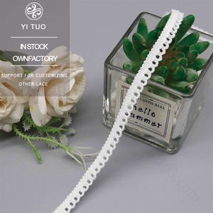 Garniture en dentelle soluble dans l'eau de 0.8cm d'usine idéale <span class=keywords><strong>pour</strong></span> les ourlets, les décolletés, les voiles, les jupes Lolita, la lingerie et la décoration artisanale - Product Image 1