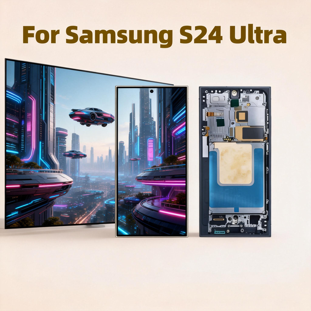 S24 S23 S21 S22 6.6" OLED LCD Touch Screen Display Replacement 1 Year Warranty Wholesale Mobile Phone Repair Parts for