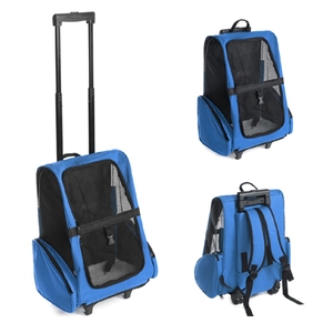 Chariot de luxe pour animal de compagnie, avec roulettes, pour sorties, voyages, chien, chat, - Product Image 1