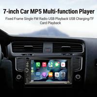 Lecteur MP5 universel pour voiture 7 pouces, récepteur audio sans fil CarPlay