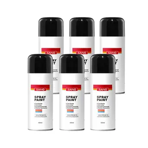 Bình phun sơn phun 12Oz trắng đen xanh Chrome đầy màu sắc Acrylic Aerosol phun sơn - Product Image 1