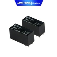 Relais GN GN-24VDC-1A-S16 16A 115F, relais en alliage d'argent, commande intelligente pour l'éclairage et l'alimentation, haute puissance