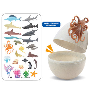 Con hierba coralal plástico mar animal juguete <span class=keywords><strong>sorpresa</strong></span> en <span class=keywords><strong>huevo</strong></span> <span class=keywords><strong>grande</strong></span> - Product Image 3