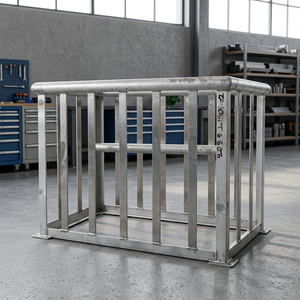 Large-Capacity Mooring Line Storage Bin for Marine Vessels Featuring Strong Aluminum Frame Easy Rope Handling TMC MECHANICAL - Product Image 3