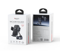 Support de téléphone de voiture Yesido C283 à ventouse à aspiration, rotation à 360°, en alliage de zinc, verrouillage mécanique, utilisation à une main