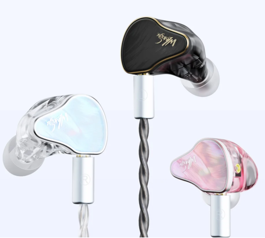 WLMOUSE HUAN Gaming IEM 1DD+8BA Hybrid Drivers Earphones Magnesium