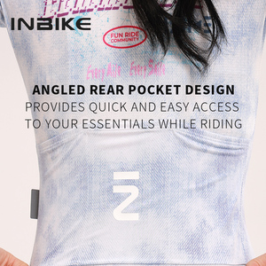 Conjunto de Jersey de Ciclismo para Mujer ODM Wear Personalizado, Resistente al Viento, Reversible, Ecológico, Transpirable y Reflectante para Ciclismo de Carretera - Product Image 3