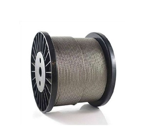 Câble en acier inoxydable de 10 mm, laminé à chaud, norme AiSi, service de découpe, câble en acier de calibre 0,10 mm-5,0 mm, câble métallique en acier inoxydable 1x19 - Product Image 1