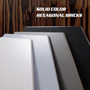 Large <strong>Hexagonal</strong> <strong>Floor</strong> <strong>Tiles</strong> 520x600 Non-slip <strong>Floor</strong> <strong>Tiles</strong> <strong>Hexagonal</strong> Special-shaped Black and White <strong>Floor</strong> <strong>Tiles</strong> - Product Image 2