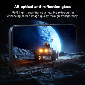 9H Hardness 3D AR Anti Fingerprint Tempered Glass 0.4mm Bubble Free Screen Protector for Phone 15 Pro Max - Product Image 4