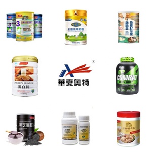 Ligne de remplissage et de mise en conserve semi-automatique/automatique <span class=keywords><strong>pour</strong></span> <span class=keywords><strong>lait</strong></span> en poudre écrémé <span class=keywords><strong>pour</strong></span> bébés, machine d'emballage de poudre de café, fabricant - Product Image 4