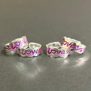 แหวนเงินสเตอร์ลิงสำหรับทุกเพศสไตล์ฮิปฮอปแบบชนเผ่าทันสมัยเงินแบบเปิดเคลือบอุปกรณ์เสริมของขวัญ - Product Image 1