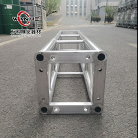 Estructura de Aluminio de 300x300 con Pernos Cuadrados, Instalación Rápida, Conexión por Tornillos, Pre-Ensamblada, para Eventos, Escenarios y Altavoces
