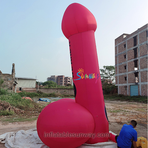5m großer rosa riesiger aufblasbarer <span class=keywords><strong>Penis</strong></span> für Werbung - Product Image 2
