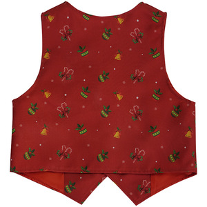 Disfraces de Duende Verde para Niños, para Fiestas Escolares, Unisex, de Poliéster con Estampado Digital Rojo y Verde - Product Image 5