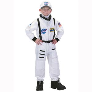 Costume d'astronaute américain blanc pour adultes et enfants, idéal pour les fêtes d'Halloween et les spectacles sur scène – Nouvelle collection tendance - Product Image 5