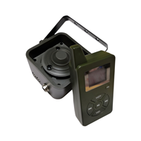 Système d'appel pour la chasse en extérieur CP 398E avec sonorisation mixte, télécommande 300m, haut-parleur puissant 50W et fonction de minuterie