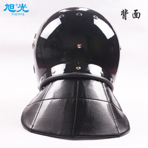 Casco de seguridad con malla de alambre tipo máscara de hierro para control de disturbios y seguridad en casas de campaña de caballería - Product Image 2