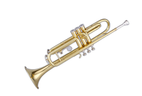Brass Bb Tone Trumpet with 7C Mouthpiece Gold Lacquer Finish Beginner-Friendly Monel Piston Musical Instrument