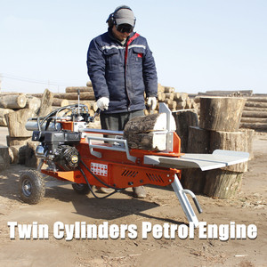 Spaccalegna Idraulico con Motore a Benzina Bicilindrico da 8T 13T 18T 28T 35T con Certificazione CE per l'Europa - Product Image 2