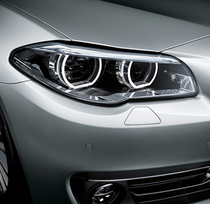 Fari anteriori Full LED con Angel Eye in stile LCI per BMW Serie 5 F10 <span class=keywords><strong>F18</strong></span> & M5 (2011-2017) - Modello CCTC 520i 535i 525i - Product Image 5