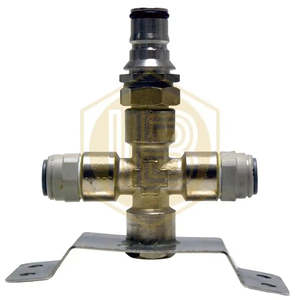 Testa di accoppiamento a sfera autopulente con raccordo John Guest 3/8 per tubi, guarnizione EPDM per erogazione birra - Product Image 2