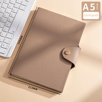 Carnet de notes de réunion A5 personnalisé avec logo, en gros, petite série, format B5 à feuilles mobiles, idéal pour les cadeaux d'entreprise de Wenzhou