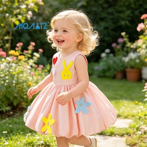 <span class=keywords><strong>Robe</strong></span> de princesse pour fête de mariage pour bébés filles de 1 à 3 ans, tissu respirant à motif floral, <span class=keywords><strong>robe</strong></span> de fête pour enfants, <span class=keywords><strong>robe</strong></span> de princesse pour bébé fille - Product Image 2