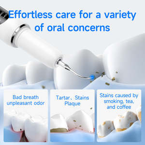 Appareil de blanchiment des dents, éliminateur de plaque dentaire pour enfants, adultes et animaux de compagnie, outil électrique à ultrasons pour éliminer le tartre et la plaque dentaire, kit T6 - Product Image 4