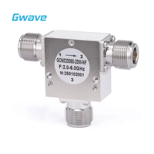 Circulador Gwave GCN020060-20W-NF con Aislamiento de 15dB de 2GHz a 6GHz, 20 Watts, 50 Ohmios, Baja Pérdida de Inserción y Conector N Hembra GCN02006 - Product Image 5