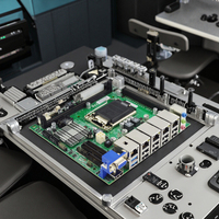 Nouvelle carte mère d'ordinateur de bureau MINI ITX Intel H81LGA1150 8 Go DDR3 double écran avec prise en charge SATA pour processeur Intel Core 4e/5e génération
