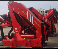 Kran Knuckle Boom Kecil SANY Palfinger SPK6500B Berkualitas Tinggi 3,14 Ton, Mesin Pengangkat 3 Lengan Lipat untuk Penggunaan Serbaguna