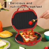 Moule à sandwichs, gaufres et pains en silicone personnalisable de haute qualité pour micro-ondes, chauffage rapide