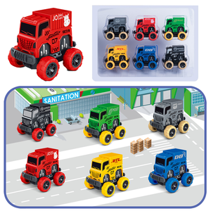 Miniature de véhicule de simulation à friction pour l'exploration : engins de génie civil, militaires, de lutte contre l'incendie, excavateurs et véhicules tout-terrain - Product Image 4