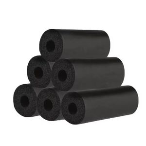 Black <b>Foam</b> Rubber Insulation Rubber <b>Foam</b> Pipe for Air Conditioning Chilled Water Pipe Tube - Product Image 1