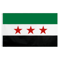 Bandera de País de iran, 100% poliéster, 3x5 pies, barata, disponible