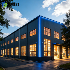 Bâtiment en structure métallique pour usine chimique, solution clé en main, testé TÜV, robuste, installation rapide, résistant aux intempéries - Product Image 1