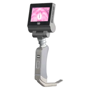 Attrezzatura ospedaliera portatile videolaringoscopio per anestesia medica difficoltà intubazione delle vie aeree riutilizzabile 6 lame