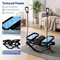 BNcompany TBJ-01 Mini Stepper en Acier pour Exercices Cardio, Twister, Stepper d'Escalier, Exercice Aérobique, Entraînement Corporel à Domicile