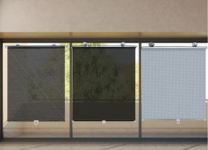 Suction <b>Window</b> <b>Shade</b> Roller <b>Shades</b> No Drill Adjustable Privacy Blackout Curtains Portable UV Protection Perfect for Home Office - Product Image 4